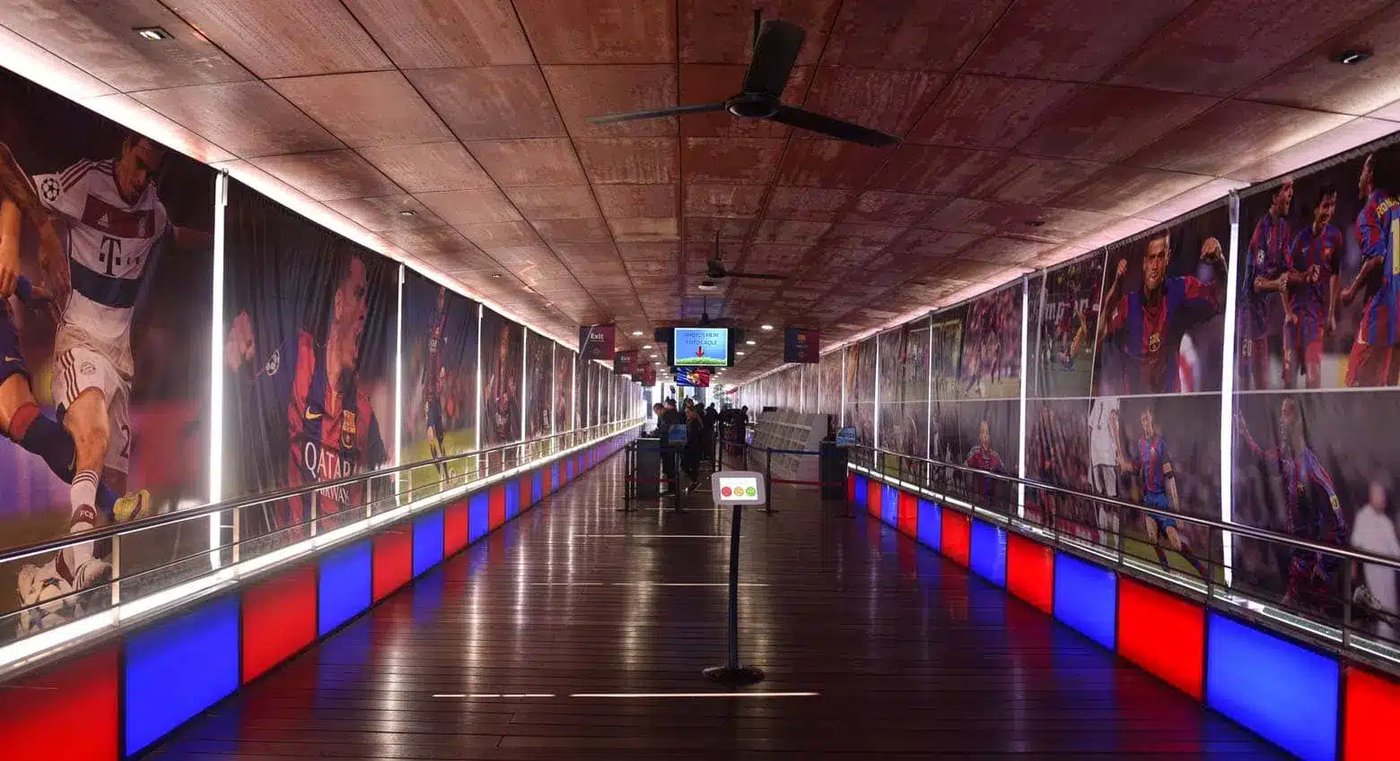 Entrée Camp Nou Tour