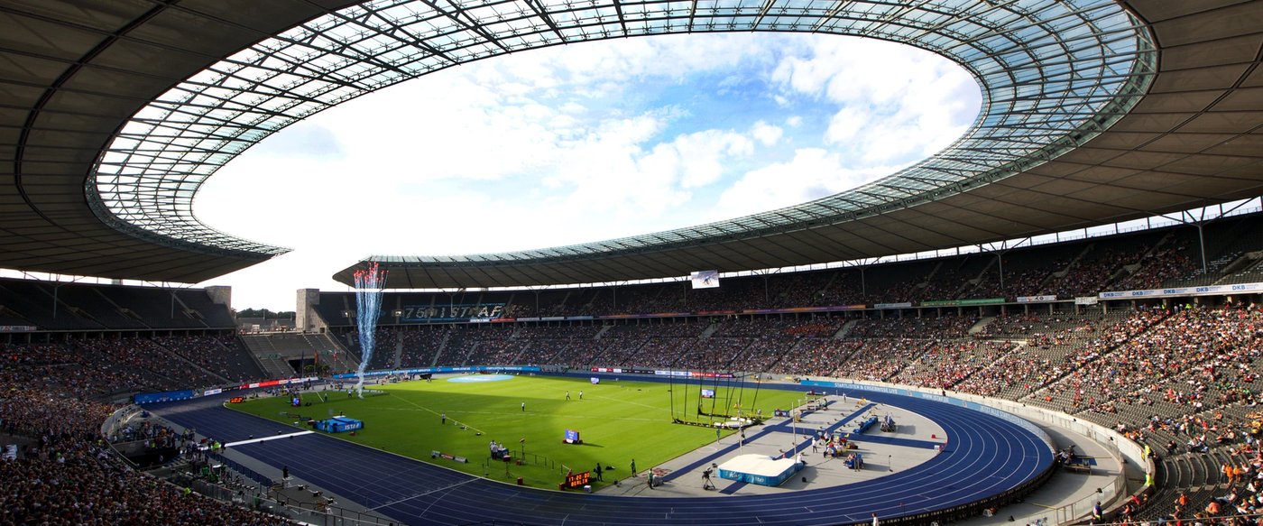 Olympiastadion - Chorégraphie Hertha BSC