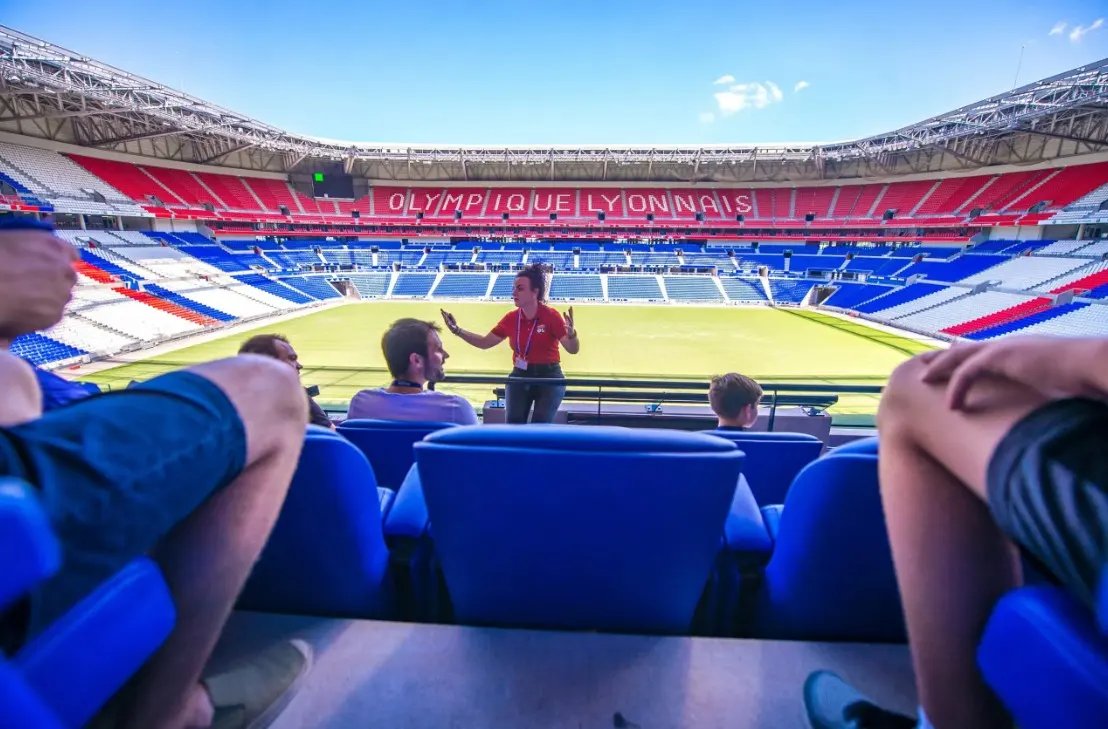 Visite guidée - Vue depuis les loges OL