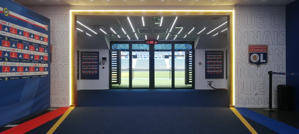 Tunnel des joueurs - Groupama Stadium