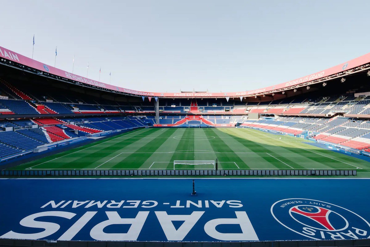 La pelouse du Parc des Princes