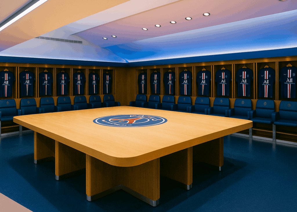Vestiaires du PSG