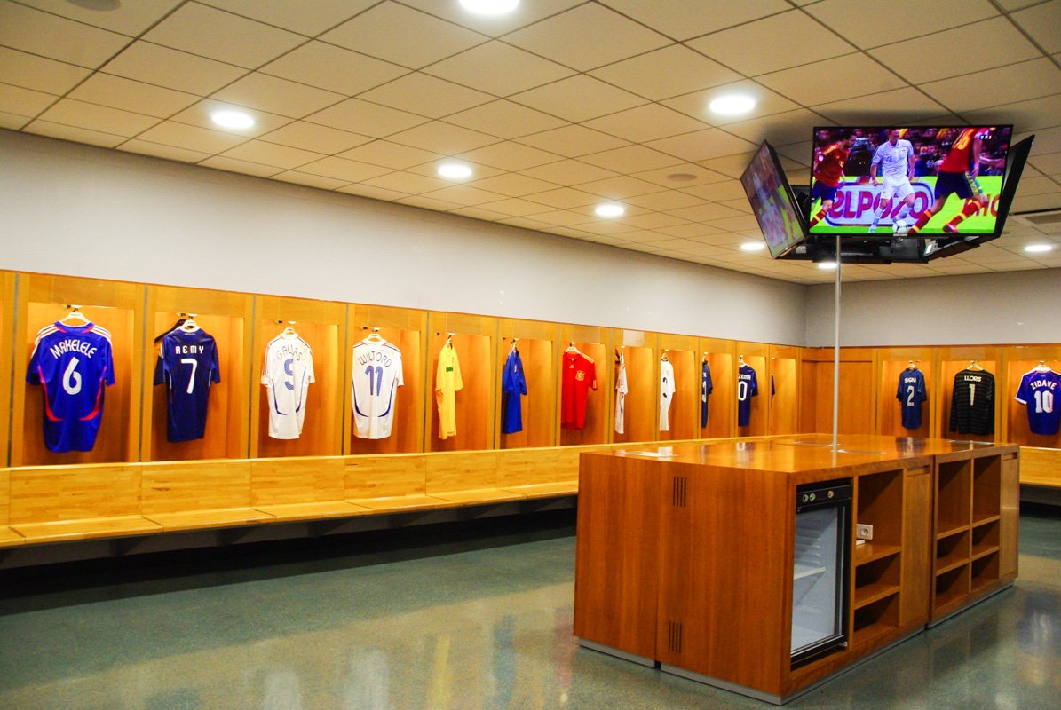 Vestiaires des Bleus - Stade de France